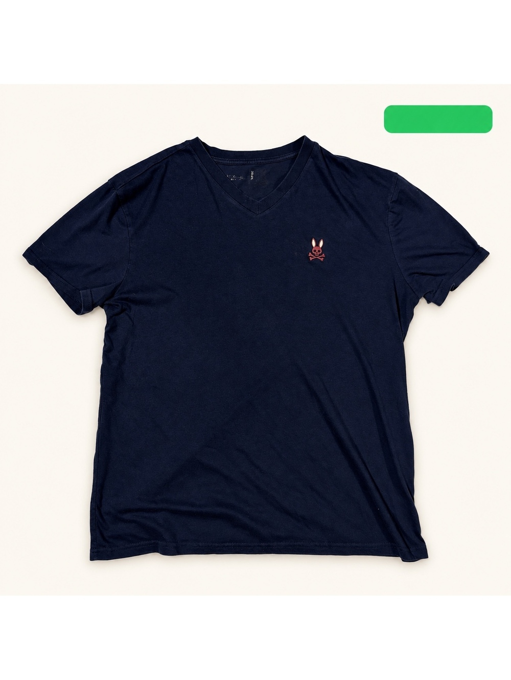 Psycho Bunny Navy V-Neck T-Shirt